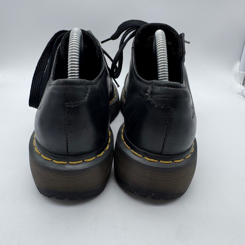 Dr. Doc Martens Black Chunky Y2K Platform Oxfords 8651 Womens 9 US 7 UK - Picture 4 of 6
